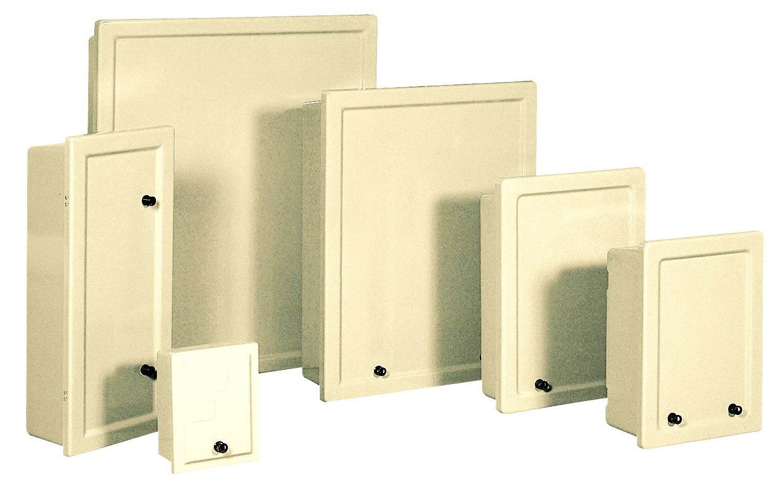 Depagne - Coffret Meije 558 ivoire - 1 porte lisse