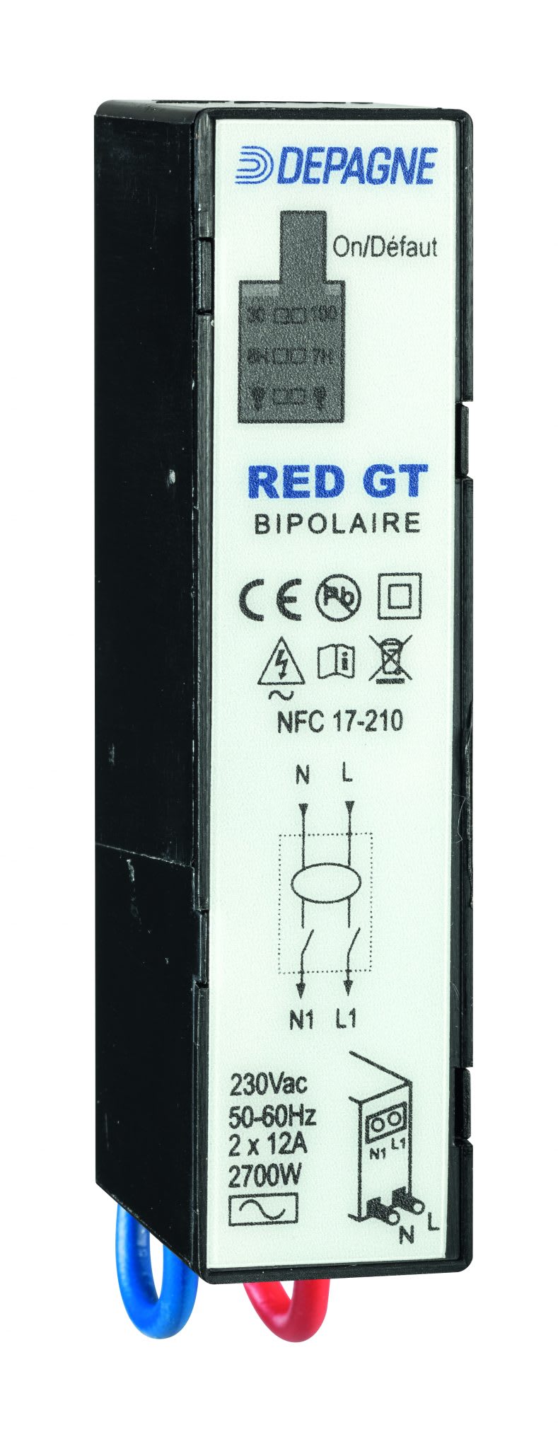Depagne - Option dispositif de déconnexion automatique avec réenclenchement automatique et