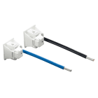 Depagne - Ensemble 2 connecteurs de raccordement à perforation d'isolant monophasé Ph+N 16