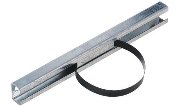 Depagne - Fixation poteau pour feuillard (non fourni) 2 profils en C pour largeur de coffr