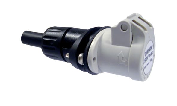 Depagne - Embase femelle de connexion LUMIprise gris - livré avec 7 m de câble H07RNF 3G2,