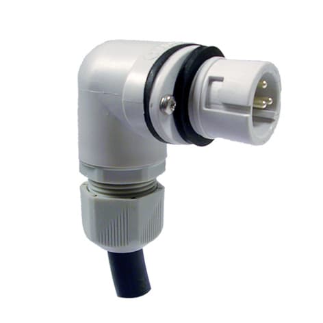 Depagne - Fiche mâle droite LUMIprise gris - livré avec 2 m de câble H07RNF 3G2,5²