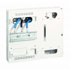 Depagne - Panneau MONOPHASE - 225x250 blanc - connecteurs de raccordement à perforation d'