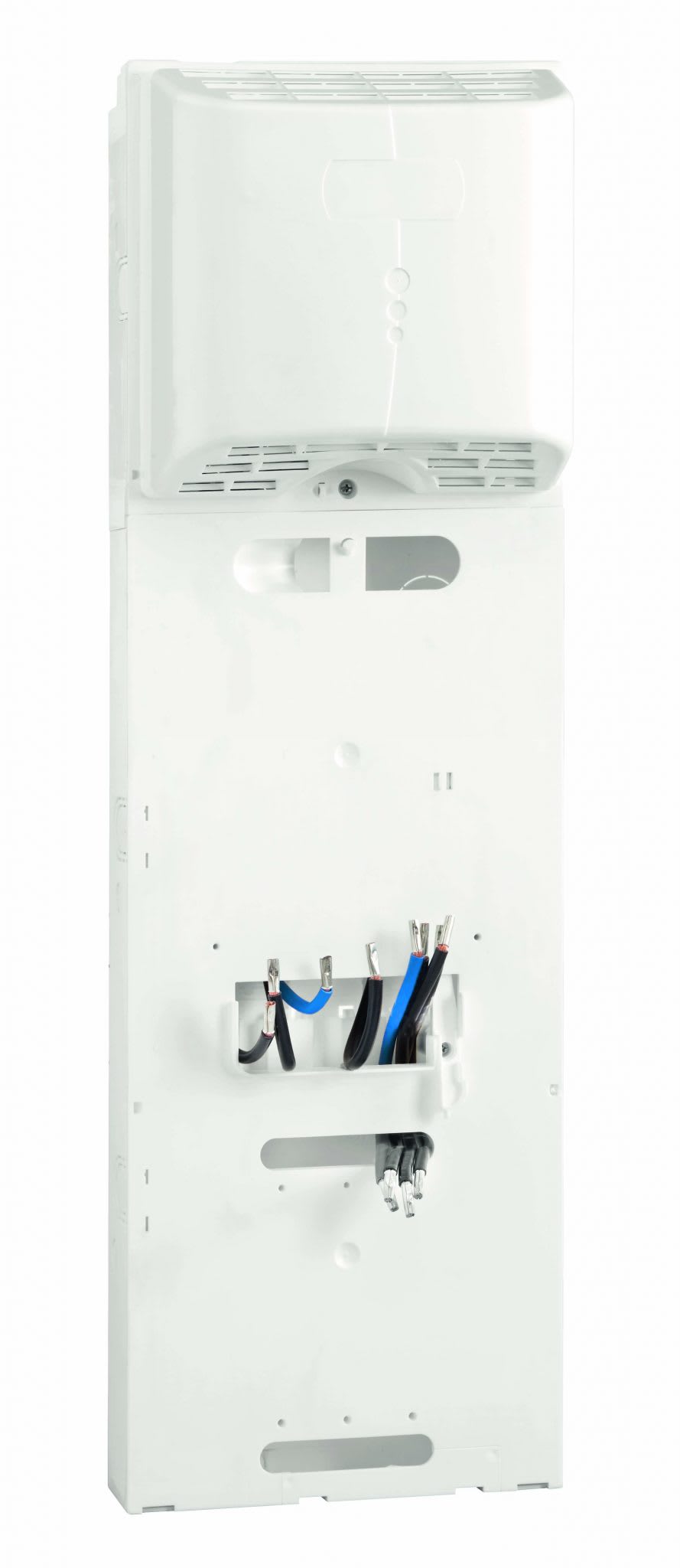 Depagne - Panneau TRIPHASE avec CC - 800x250 blanc - connecteurs de raccordement à perfora