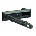 Depagne - Option poignée escamotable plastique avec serrure 1/2 cylindre Européen + fermet