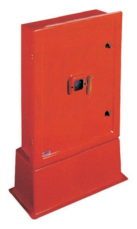 Depagne - Sourcelec 882 rouge pour extincteur - équipé boîtier d'urgence brise-glace avec