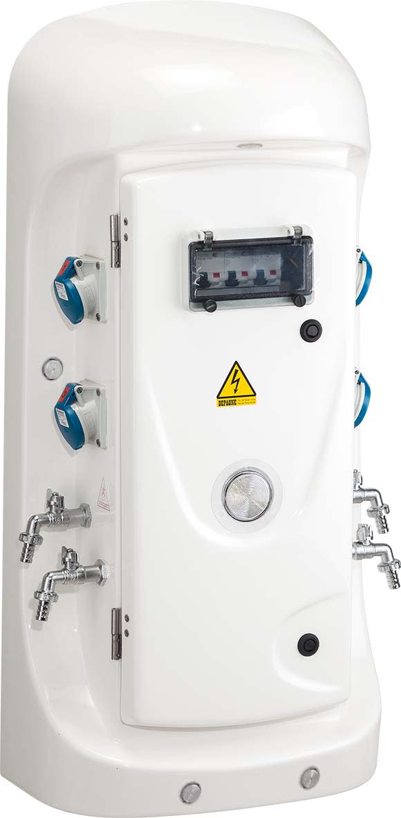 Depagne - Sourcelec Escale 156 blanc - équipable électricité/eau
