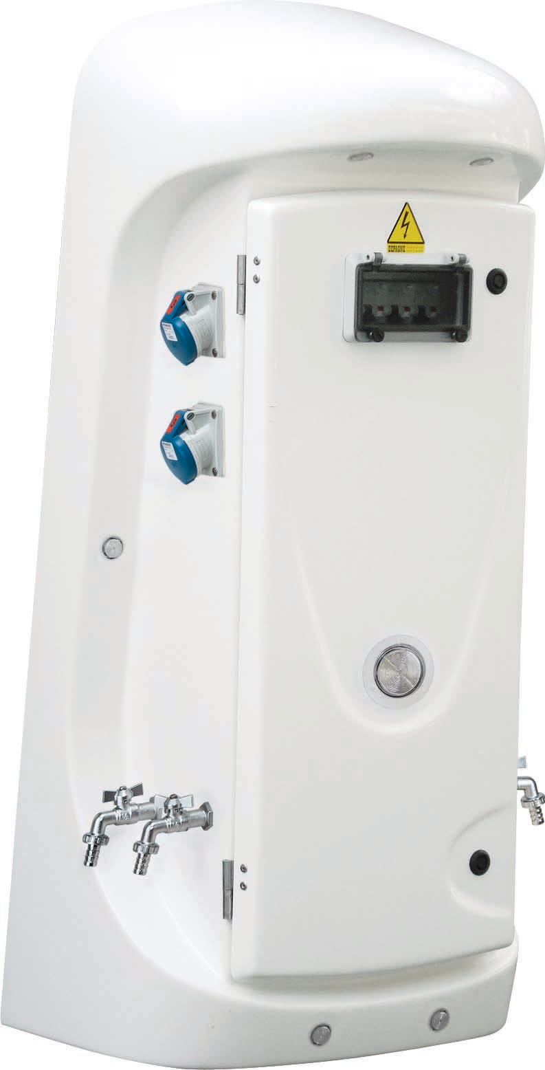 Depagne - Sourcelec Escale 196 blanc - équipable électricité/eau