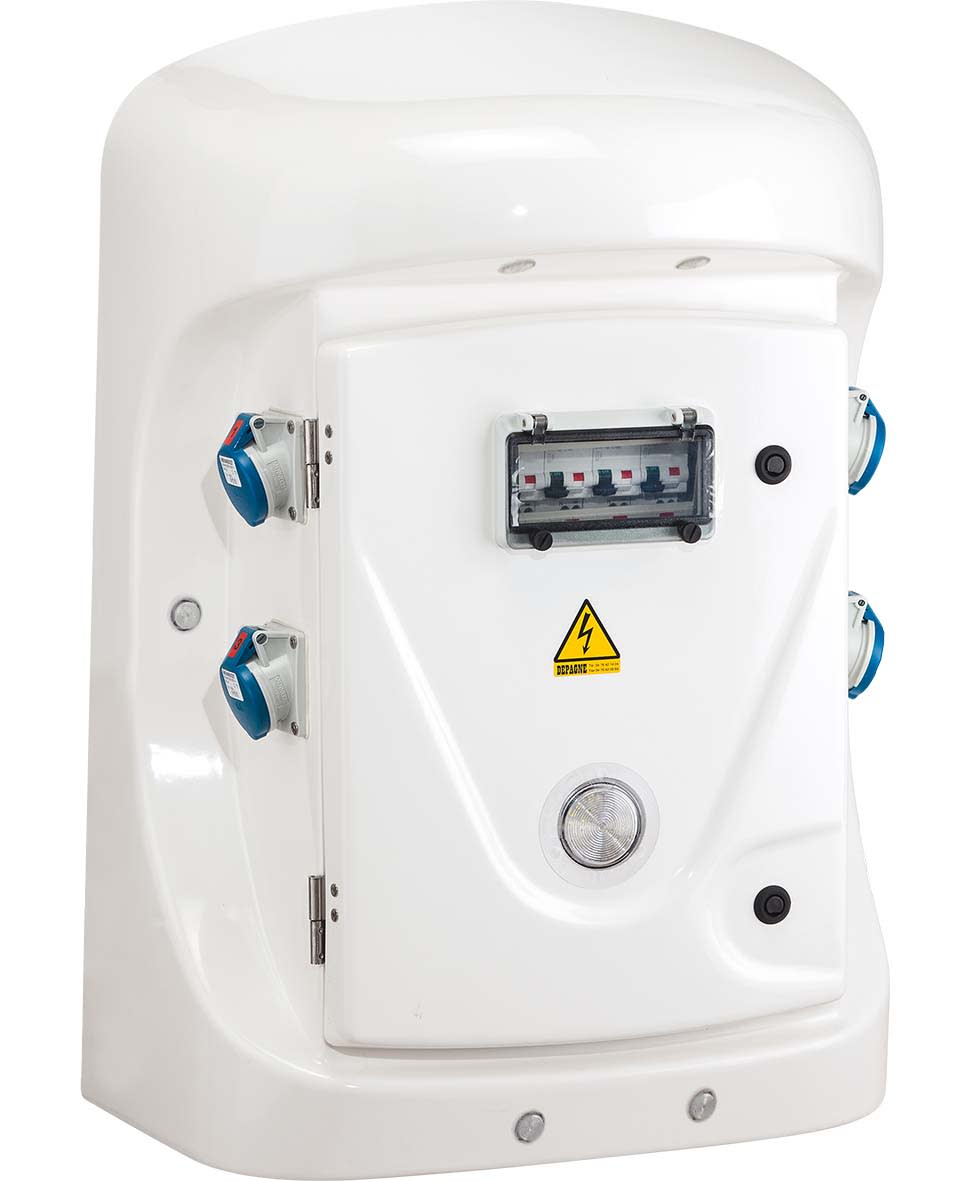 Depagne - Sourcelec Escale 266 blanc - équipable électricité/eau