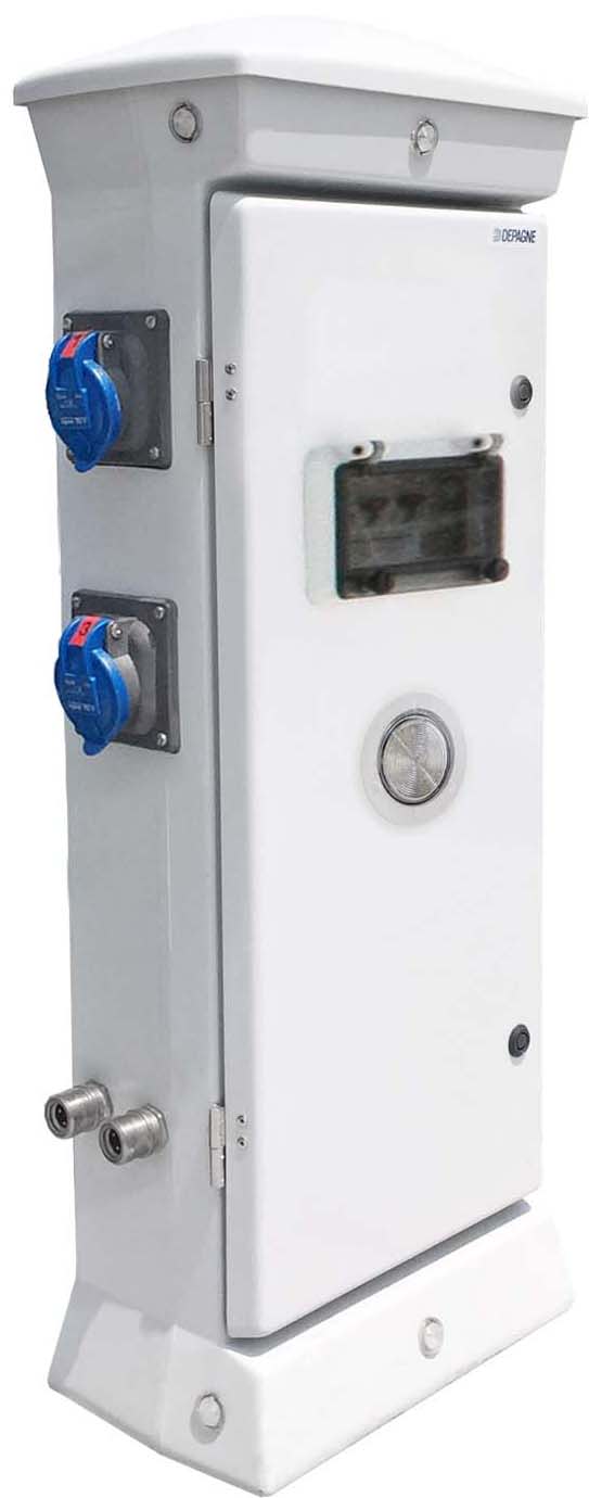 Depagne - Sourcelec Rivage 159 blanc - équipable électricité/eau