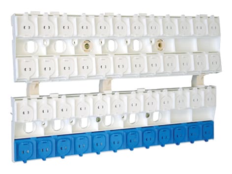 Depagne - Support interchangeable (jeux de barres normalisées) - 12 plages JDB 600