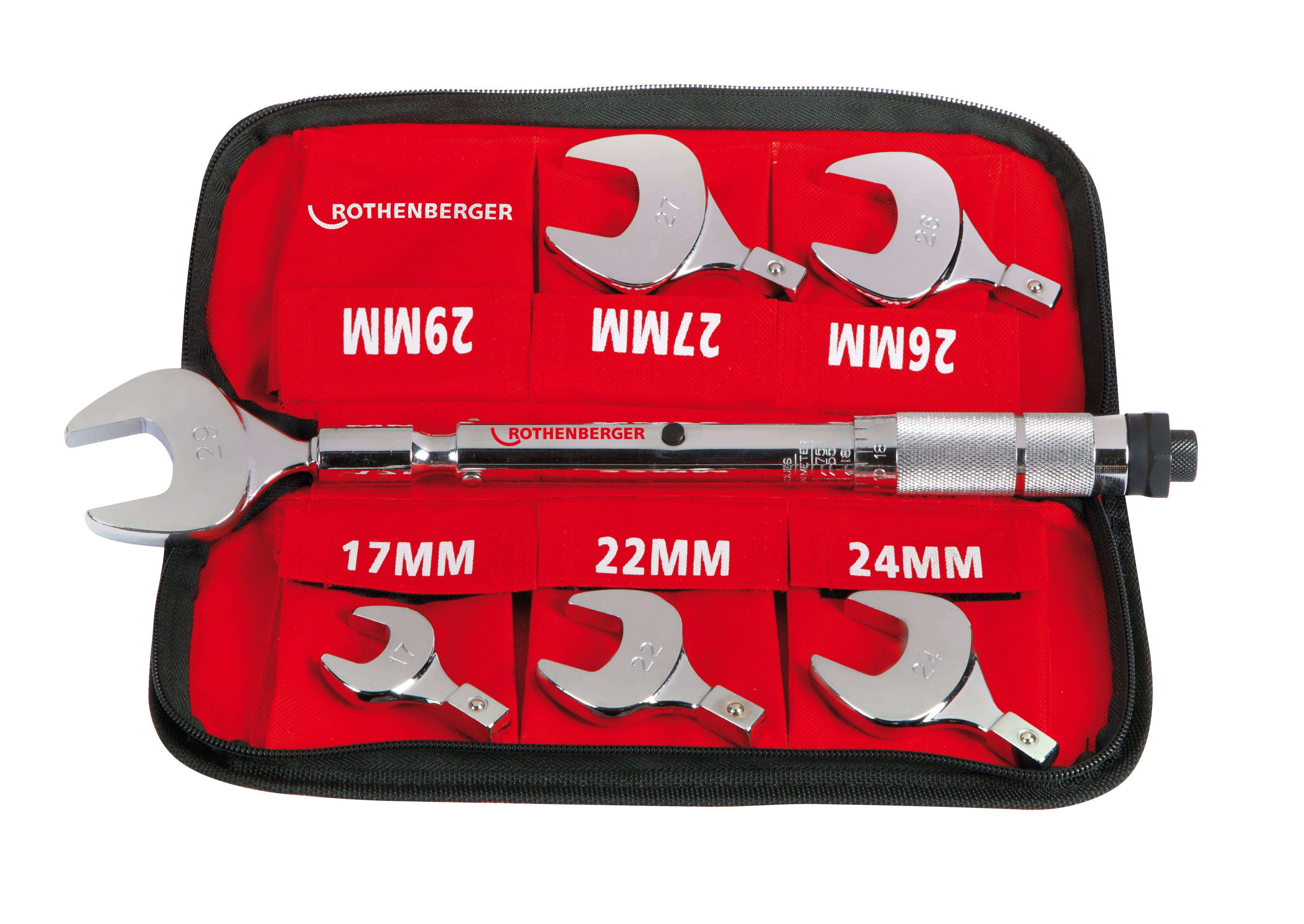 Rothenberger - KIT 6 CLES DYNAMOMETRIQUES 17 A 29