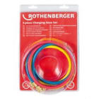 Rothenberger - 3 TUYAUX FLEXIBLES ""STANDARD"" 1/4"