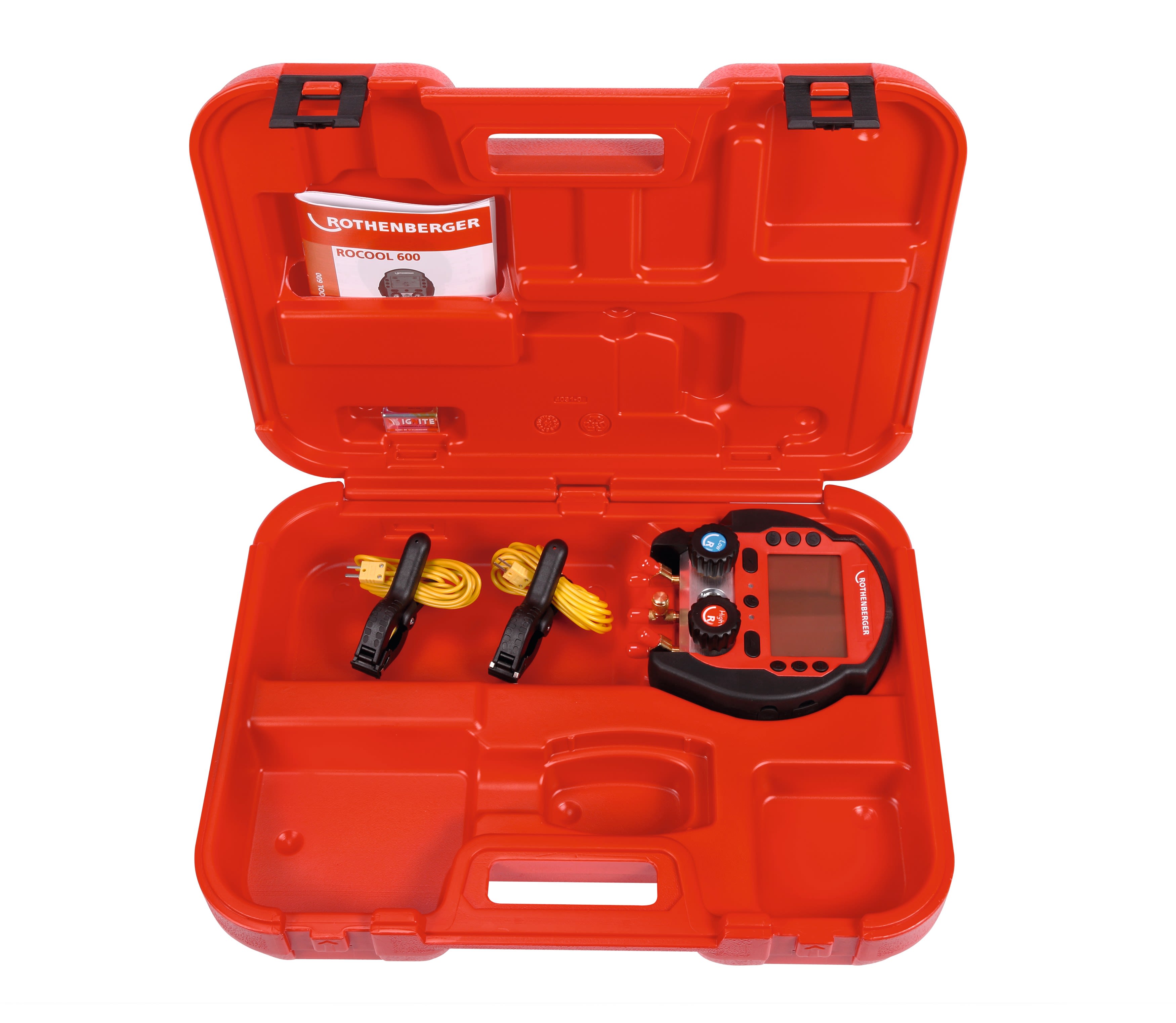 Rothenberger - Coffret ROCOOL 600 incluant 2 pinces de température