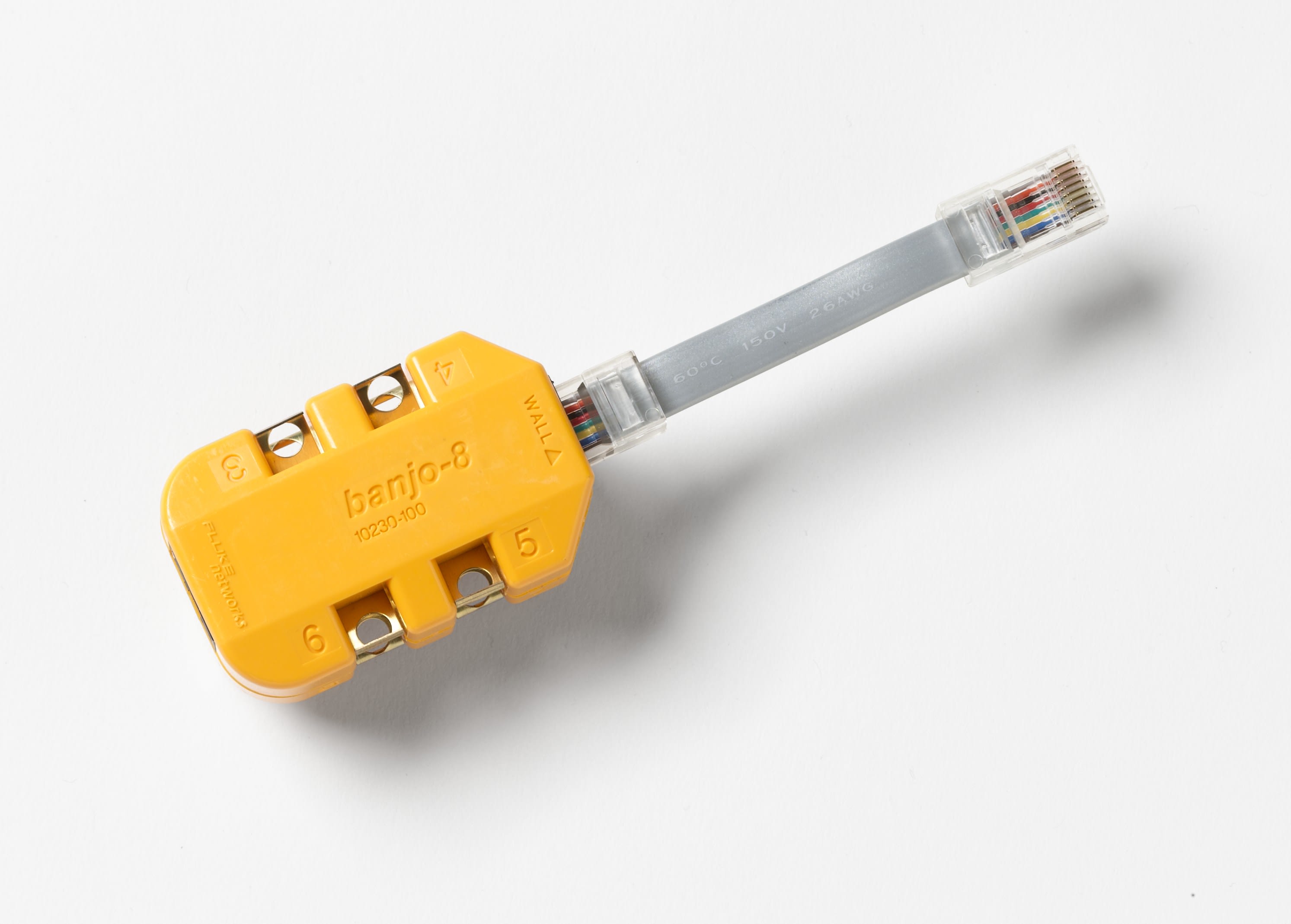Fluke Networks - Adaptateur modulaire 8 fils en ligne