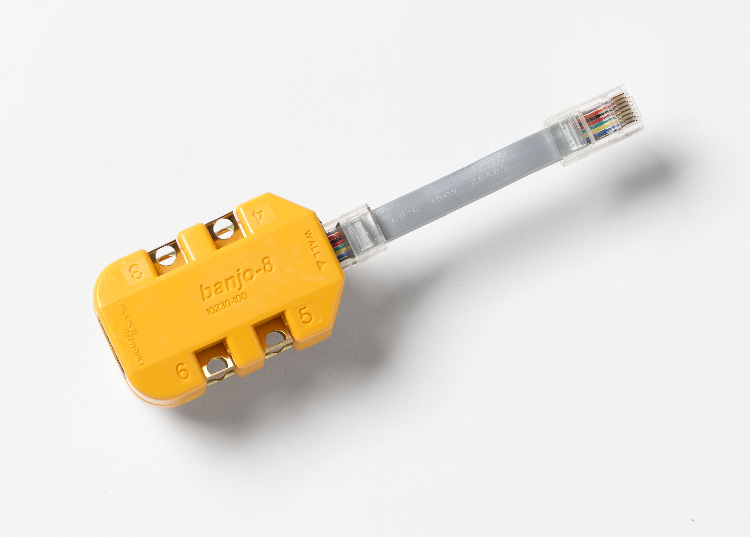 Fluke Networks - Adaptateur modulaire 8 fils en ligne