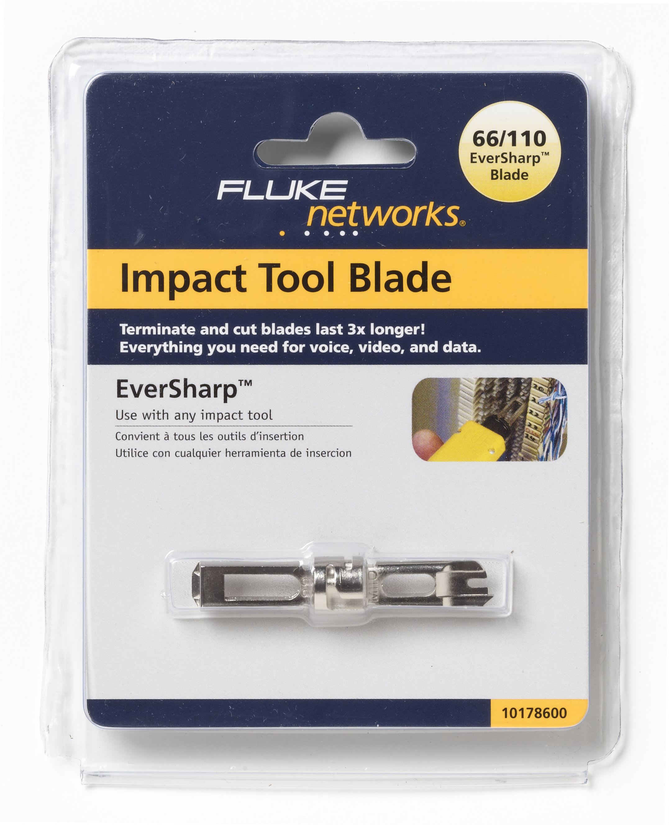 Fluke Networks - Lame de coupe EverSharp 110/66