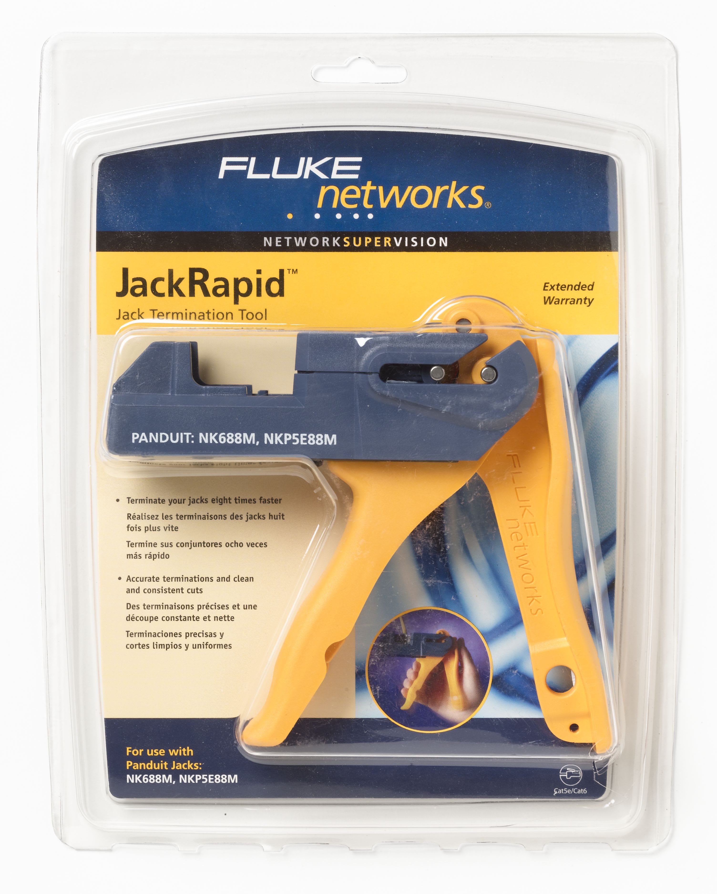 Fluke Networks - Outil de raccordement Jackrapid (pour Panduit NK688M)