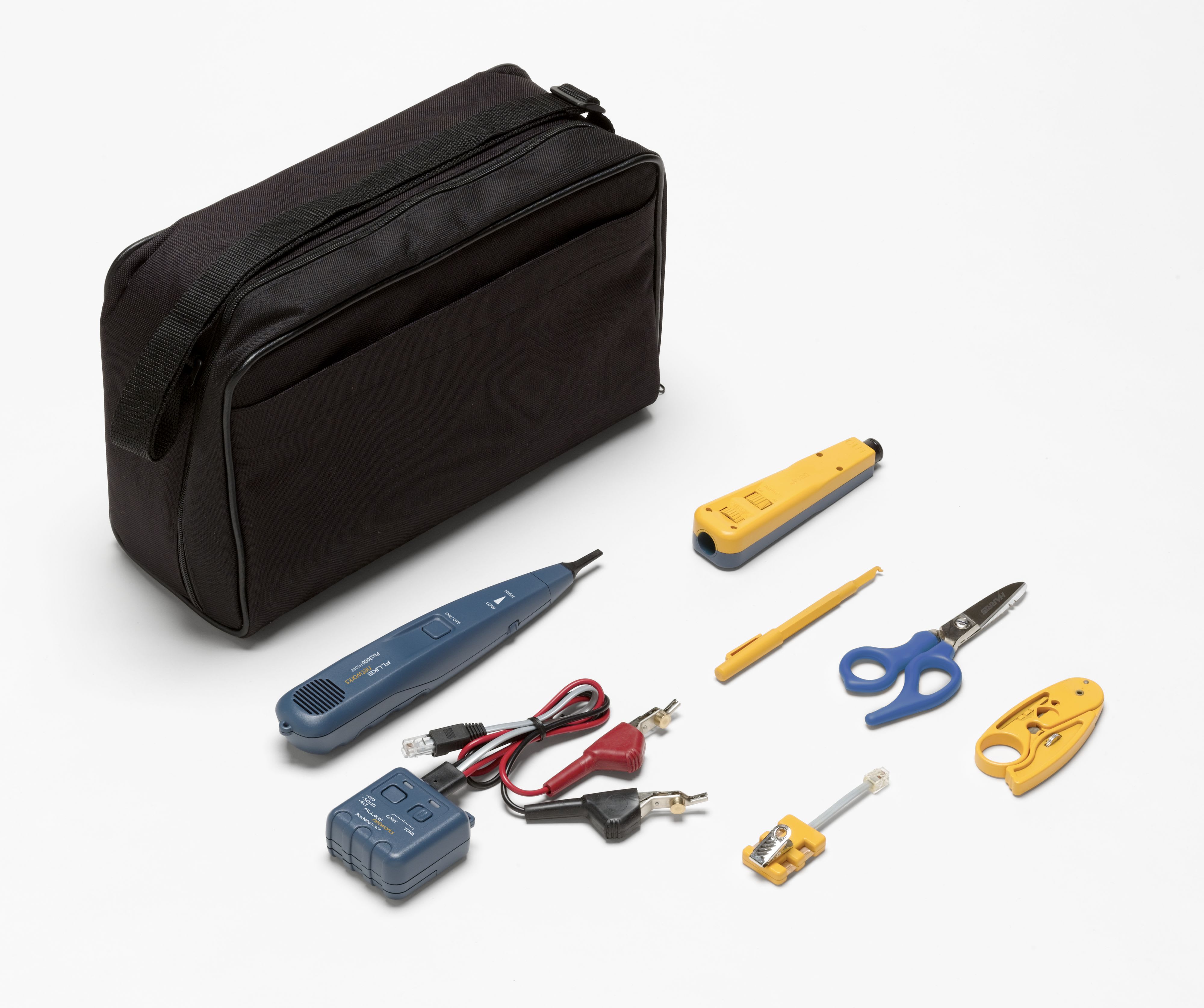 Fluke Networks - Kit télécom pour électricien II avec kit toner et sonde PRO3000