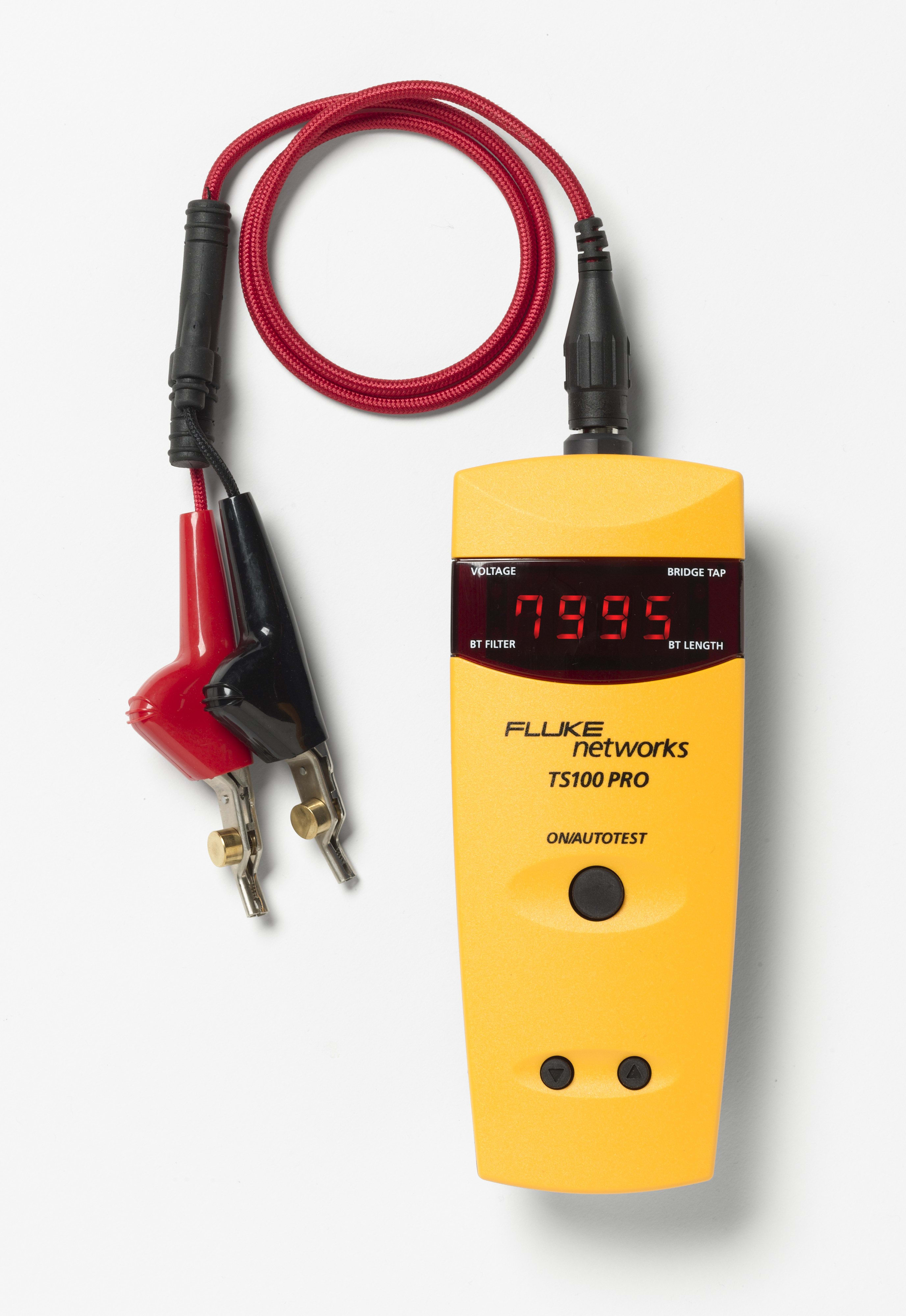 Fluke Networks - Kit TDR avec détecteur de défaut sur câble TS100 PRO