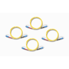 Fluke Networks - Kit de cordons de test de référence (TRC) monomodes, 2 m, (4) SC/SC