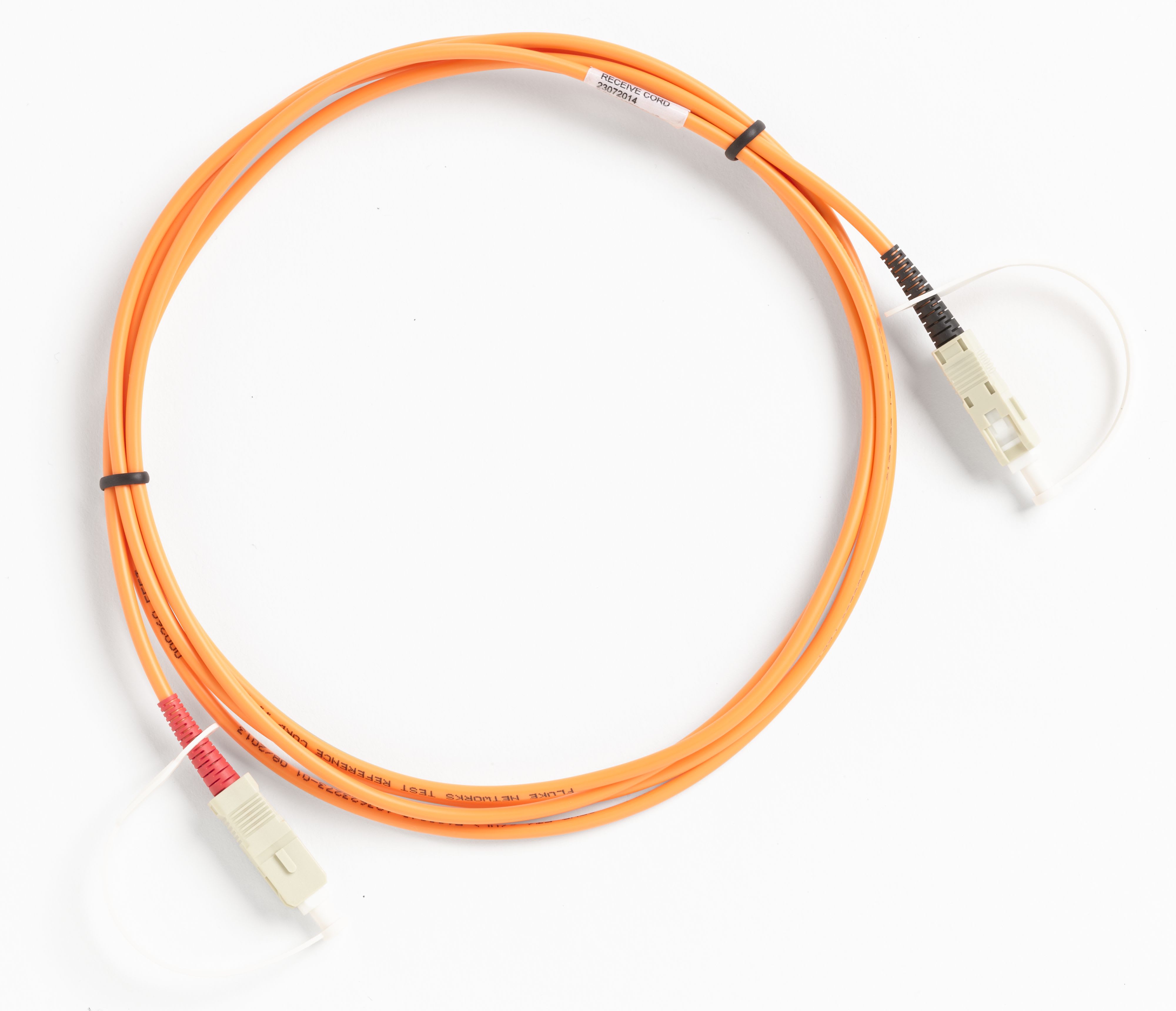 Fluke Networks - Cordons de test de référence (TRC) multimodes, 2 m, 62,5 µm, SC/SC