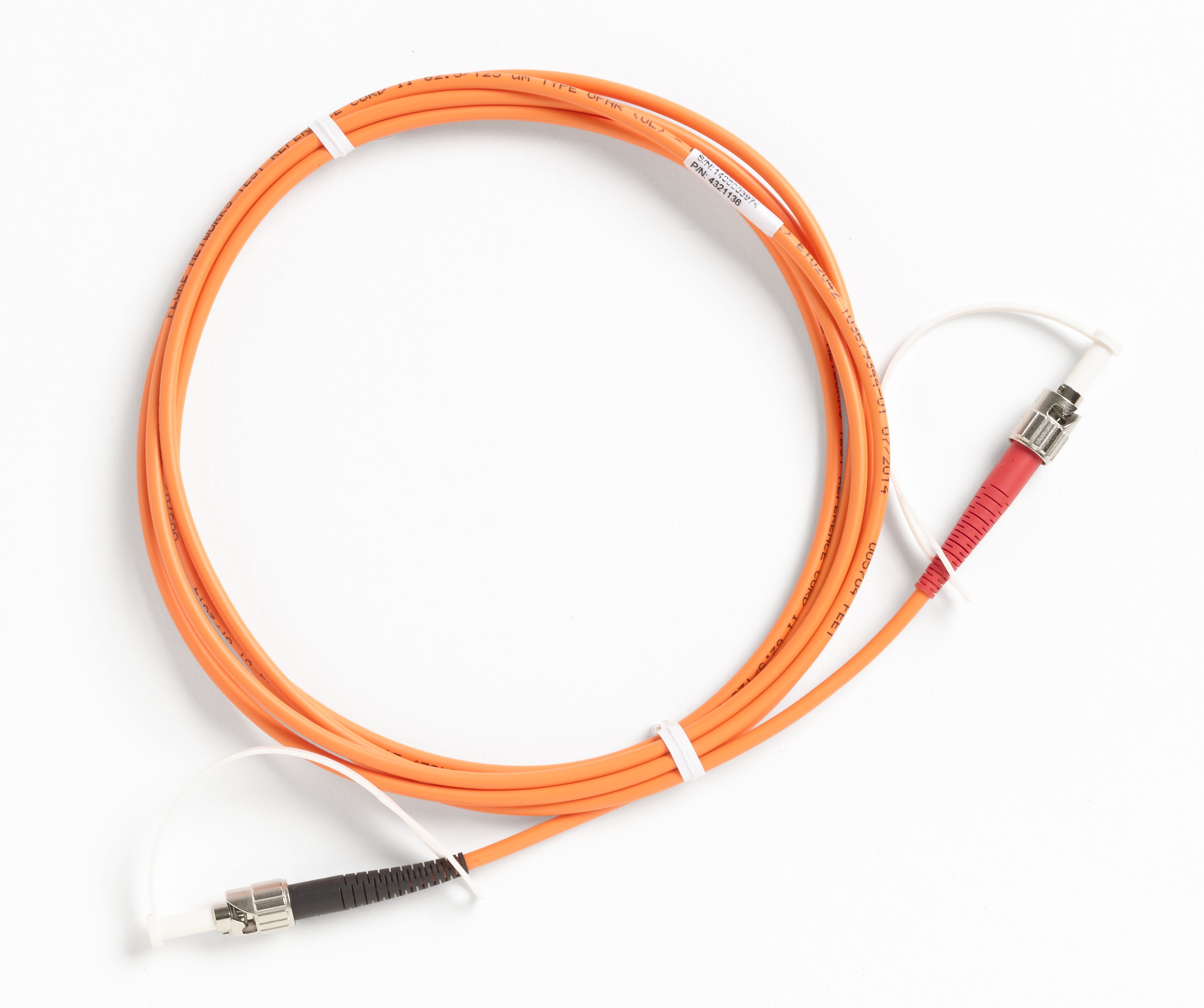 Fluke Networks - Cordons de test de référence (TRC) multimodes, 2 m, 62,5 µm, ST/ST