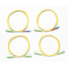 Fluke Networks - Kit de cordons de test de référence (TRC) simplex monomodes, SC/SC APC