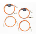 Fluke Networks - Kit de cordons multimodes (EF) pour tester des fibres optiques 62,5 µm SC