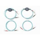 Fluke Networks - Kit de cordons (TRC) multimodes (EF) pour tester des fibres optiques 50 µm ST