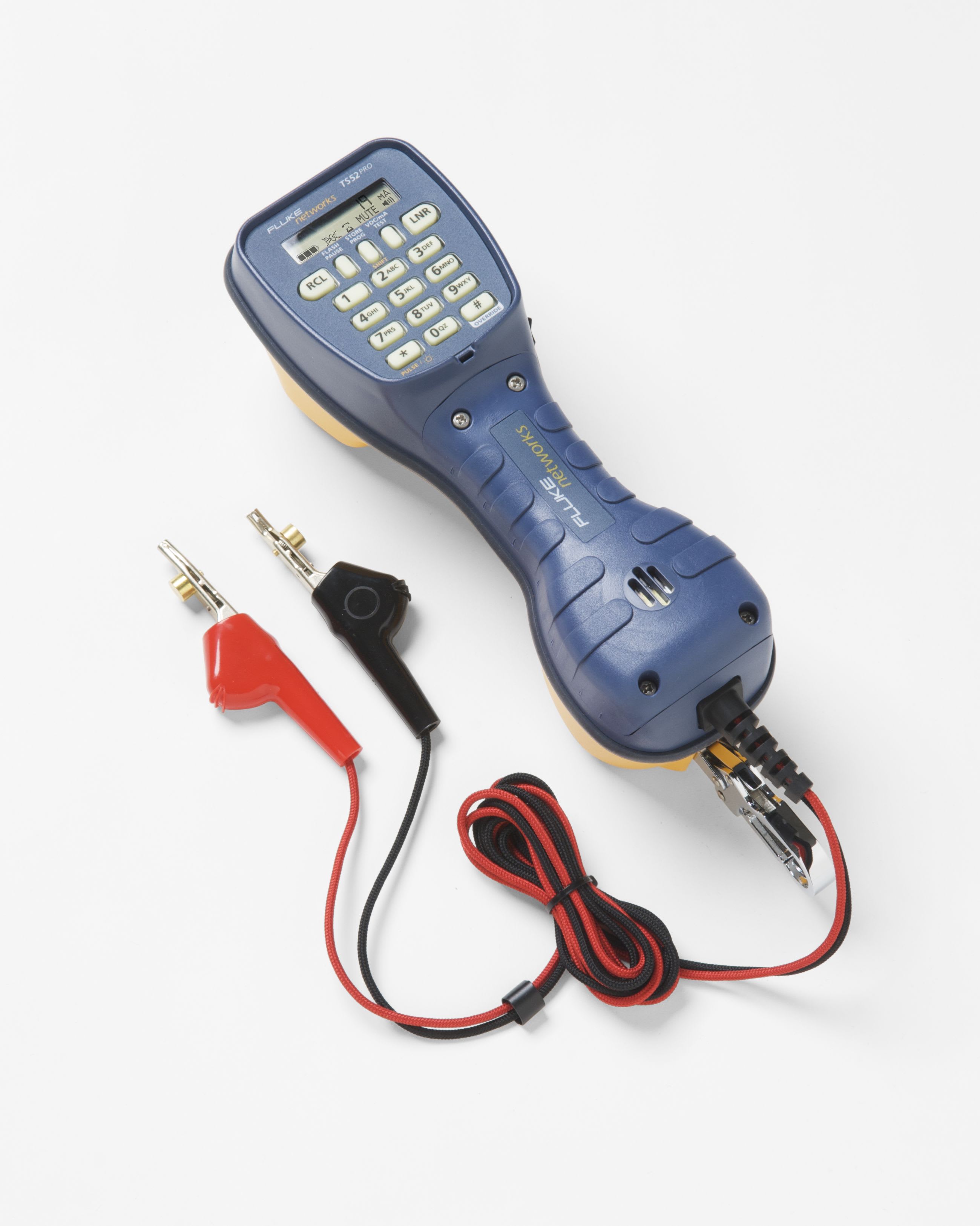 Fluke Networks - Instrument de test TS52 PRO avec pinces à broche à piquer