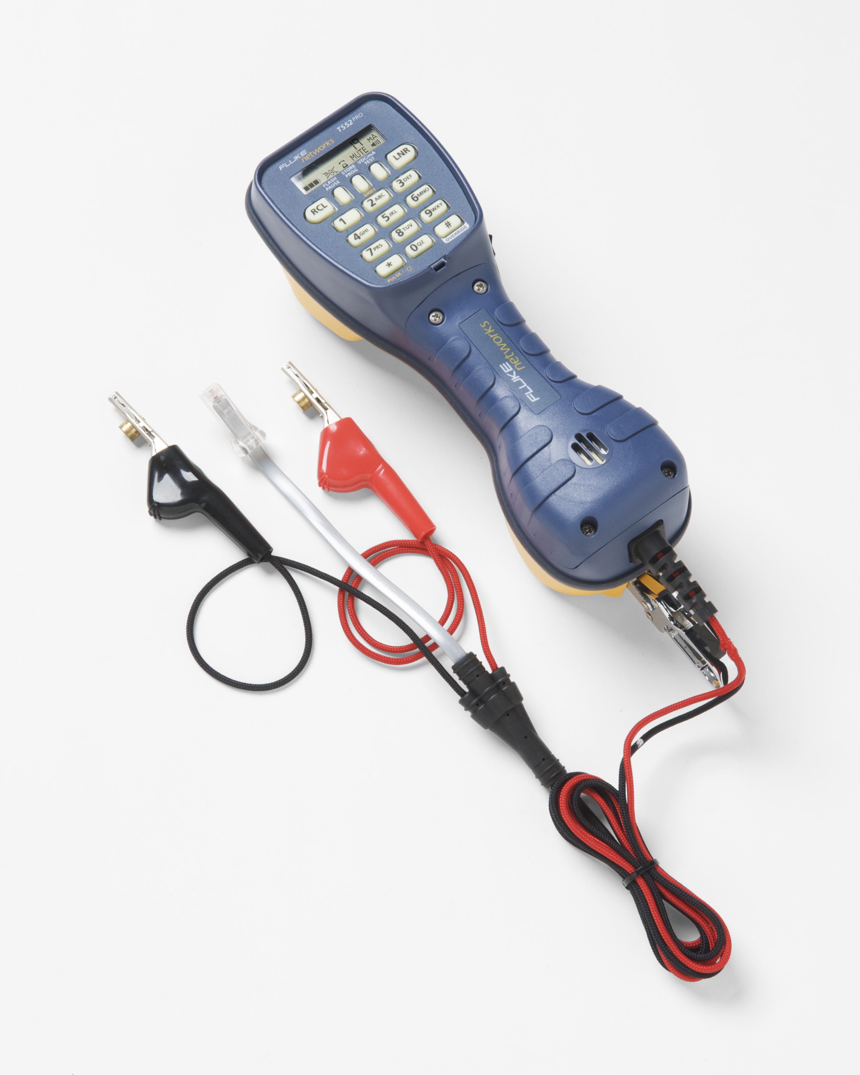 Fluke Networks - Instrument de test TS52 PRO avec cordon ABN et prise RJ11