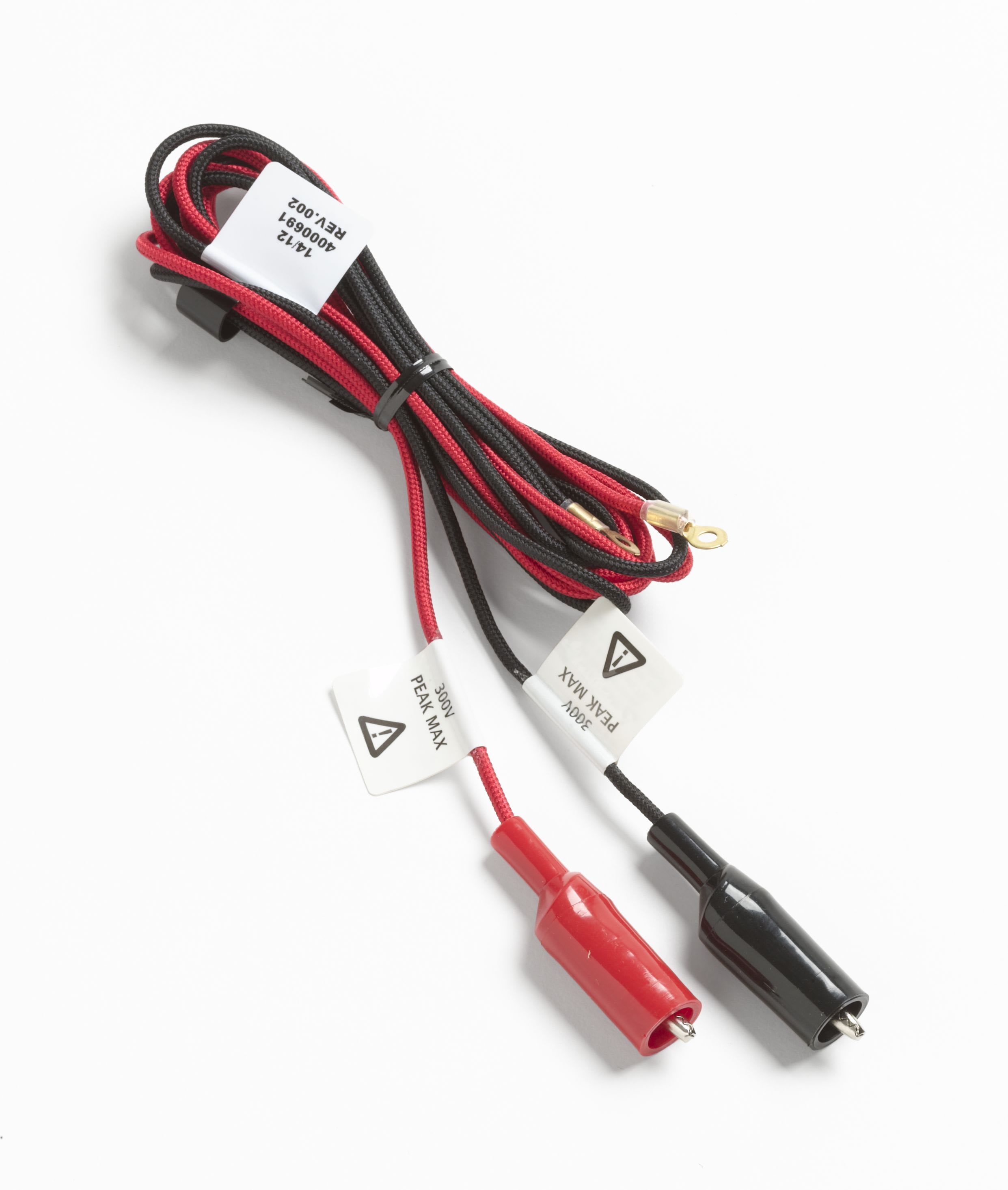 Fluke Networks - Cordon de test avec pinces crocodile pour TS54, TS53, TS23