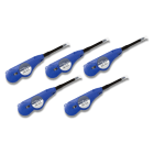 Fluke Networks - Outil de nettoyage QuickClean Cleaner pour MPO 12/24 fibres, 5 pack