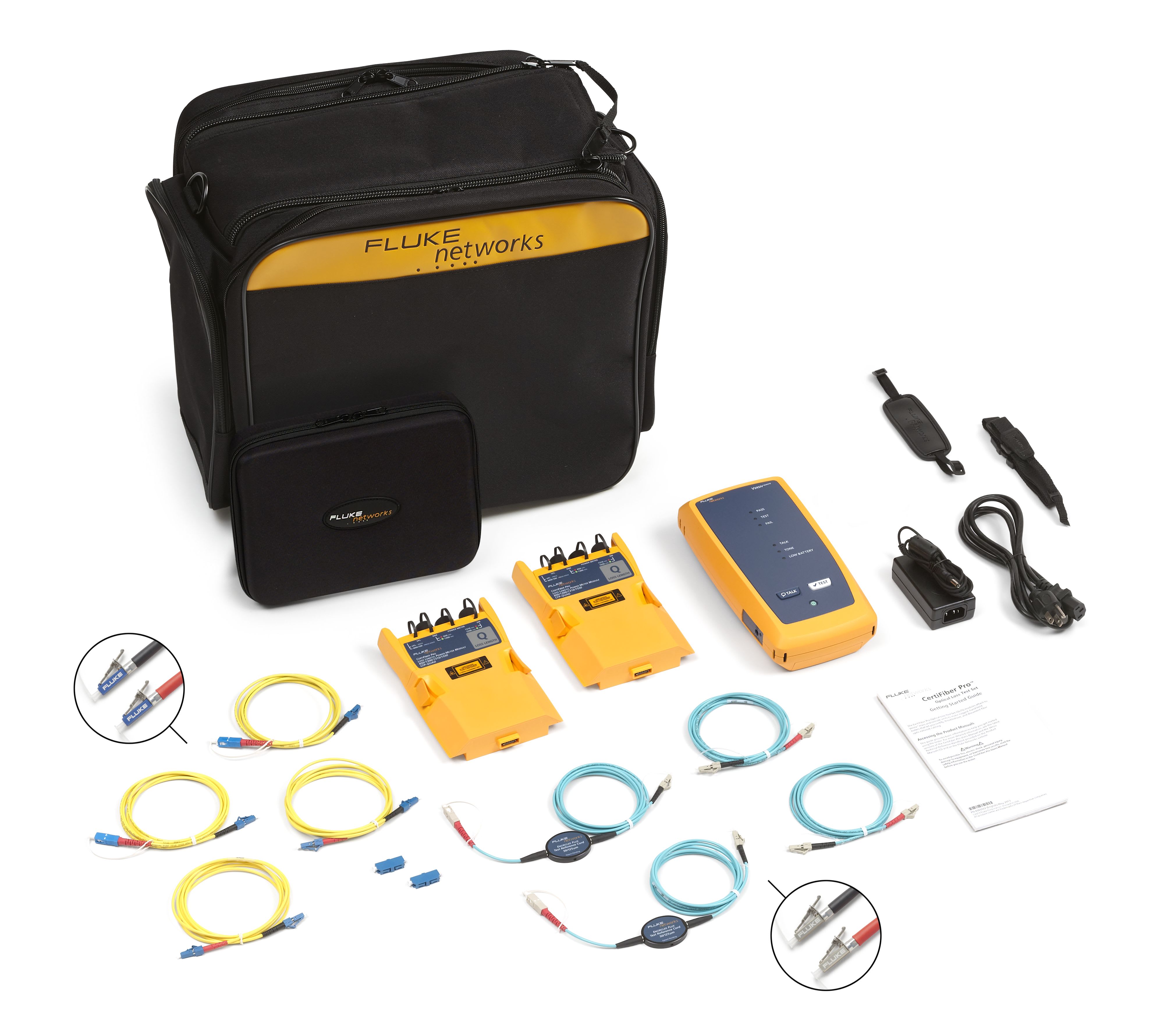 Fluke Networks - Kit supp OLTS (multi et mono) CertiFiber Pro Quad avec unité distante