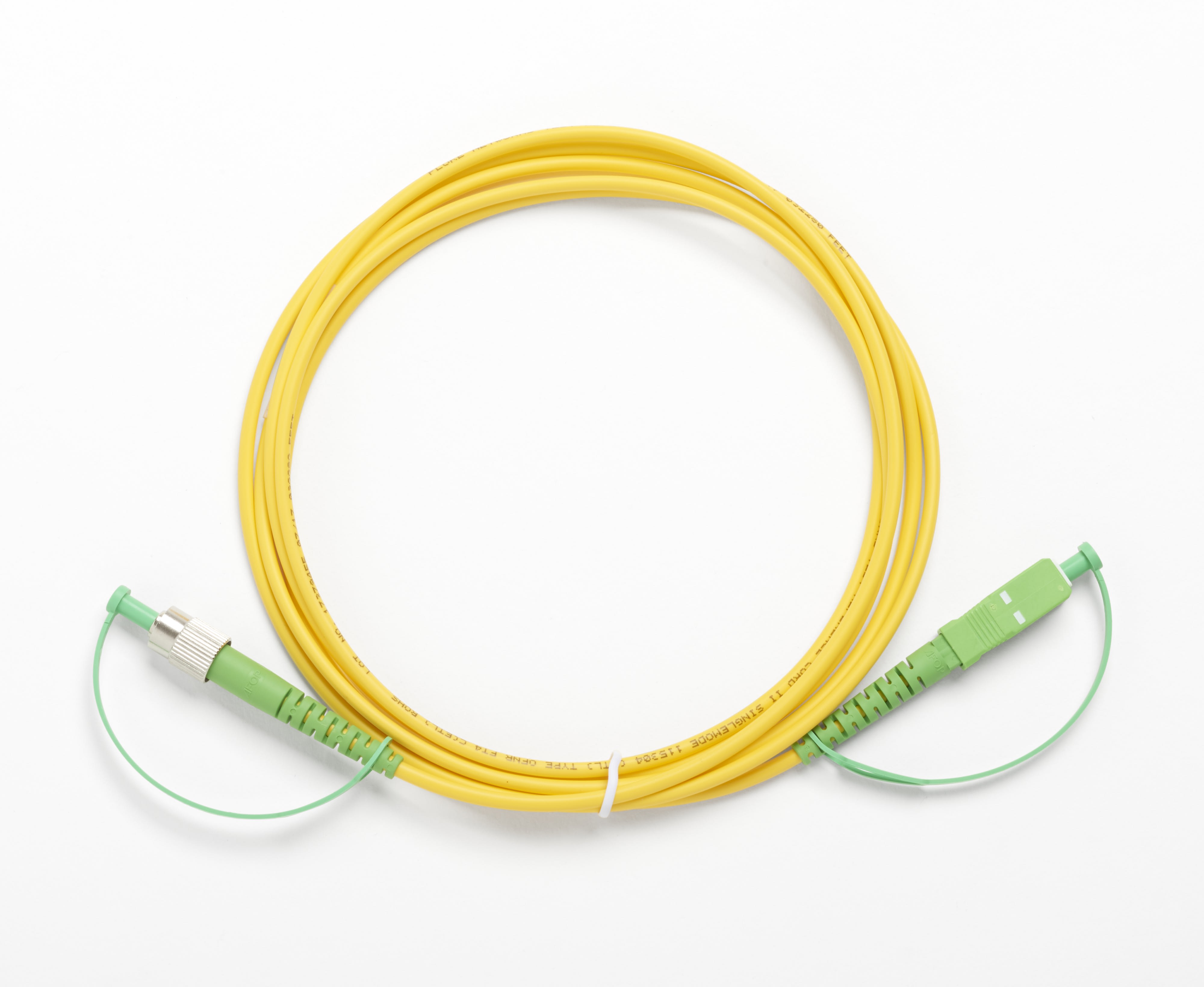 Fluke Networks - Cordons de test de référence (TRC) monomodes, 2 m, SCAPC/FCAPC