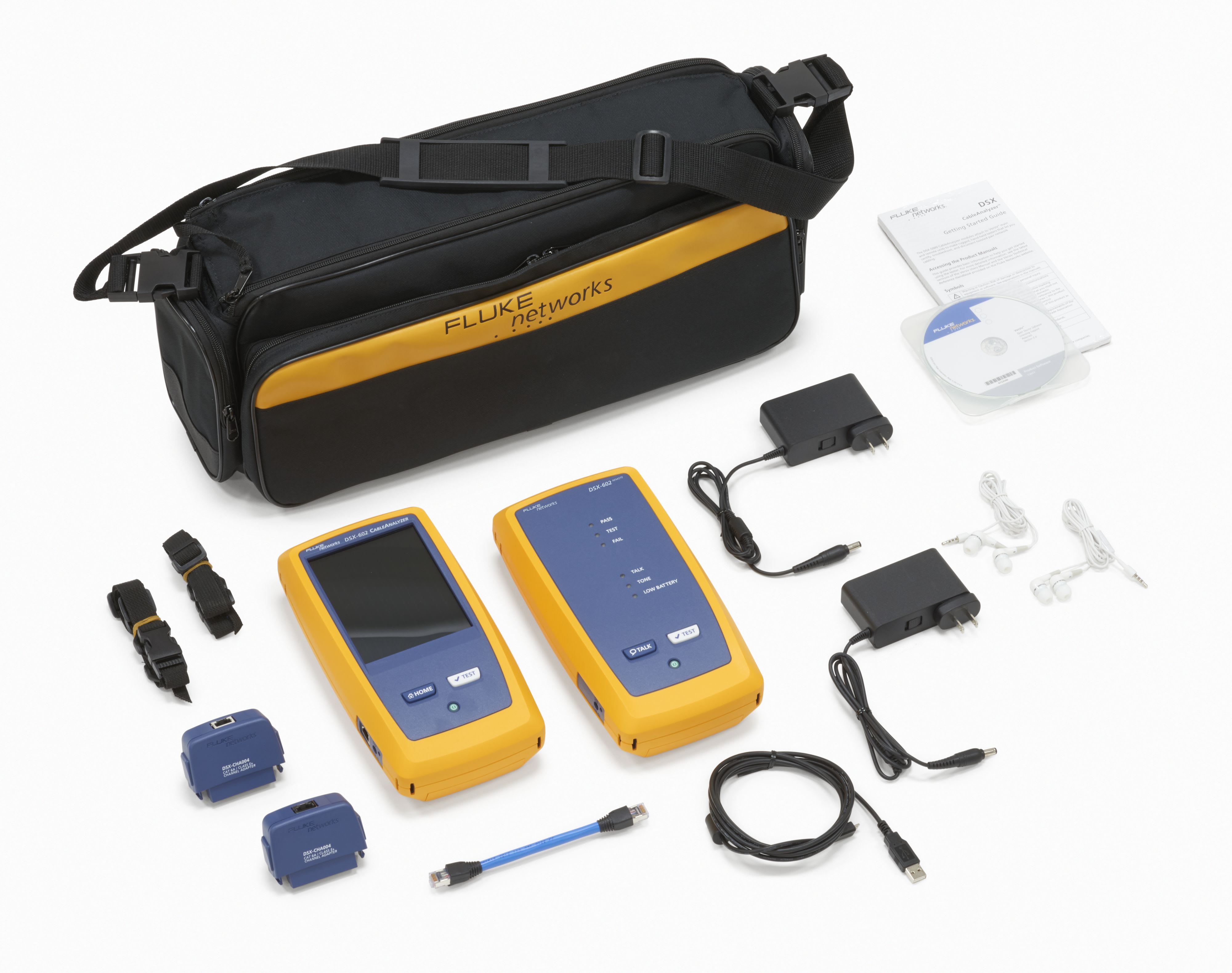 Fluke Networks - DSX-602 500 MHz CableAnalyzer, version sans Wi-Fi