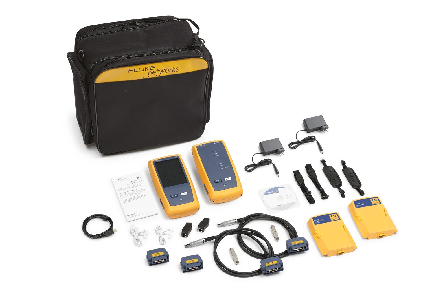 Fluke Networks - 2 GHz DSX2-8000 Cat 8 CableAnalyzer, version sans Wi-Fi