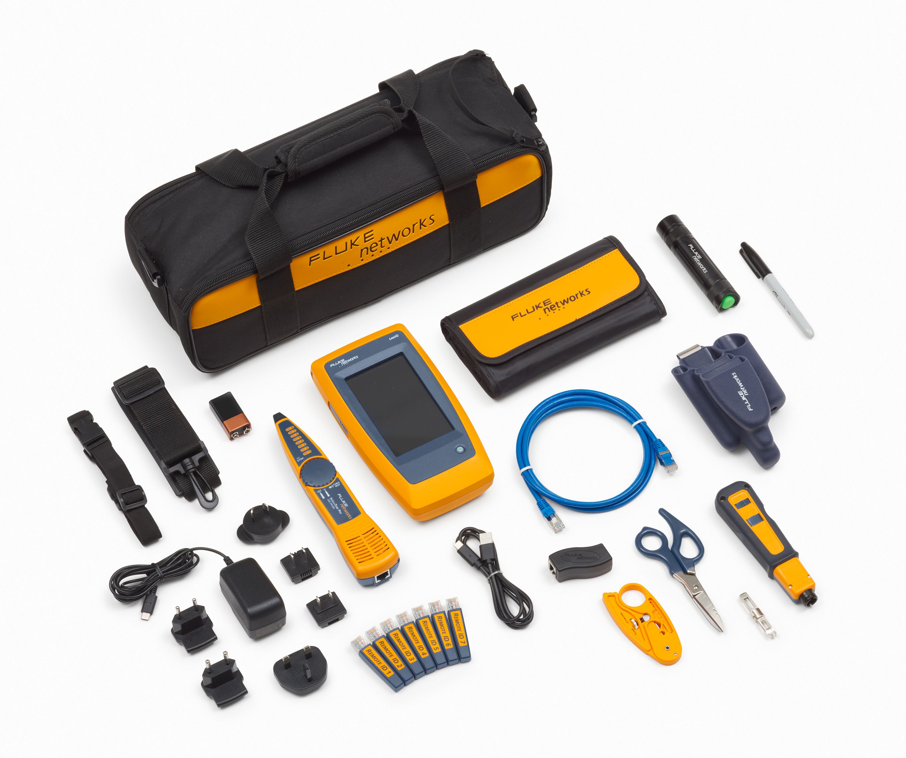 Fluke Networks - Kit de technicien LinkIQ Kit avec kit IS60 Pro-Tool