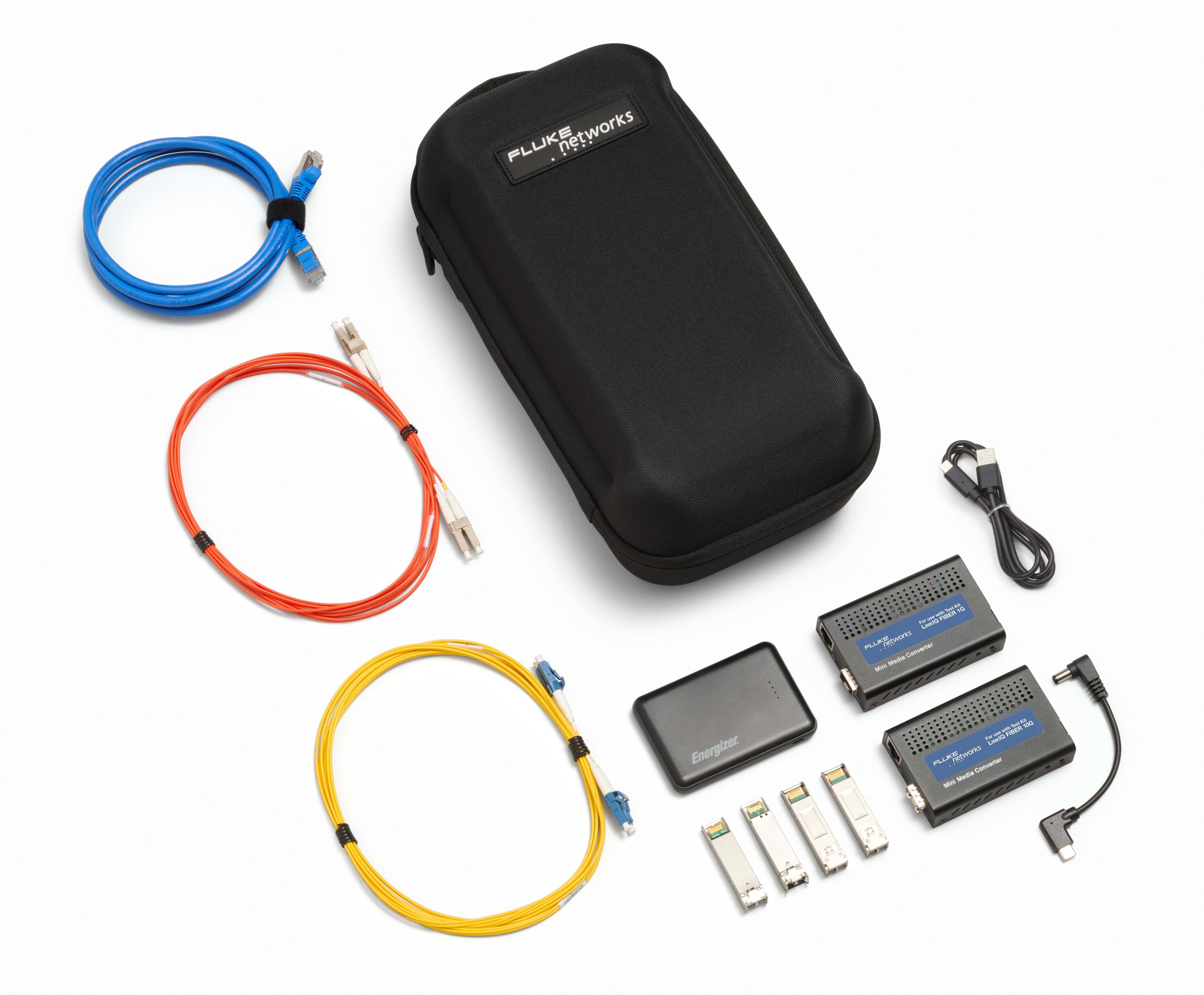Fluke Networks - Kit Fibre optique addtionnel pour Link IQ - 10G