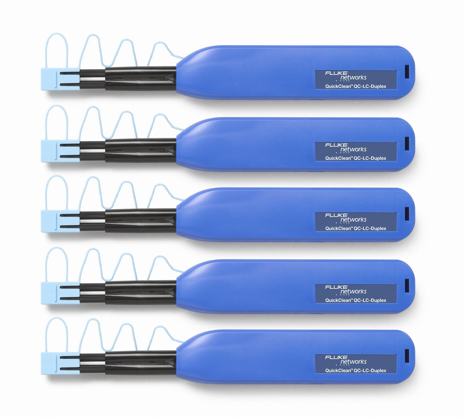 Fluke Networks - Lot de 5 outils de nettoyage rapide pour connecteurs LC duplex