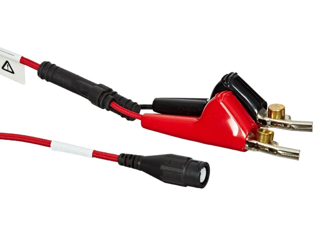 Fluke Networks - Cordon de test avec lit à clous infléchi pour TS100 PRO