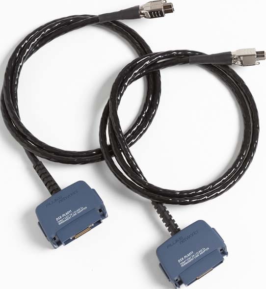 Fluke Networks - Jeu permanent link DSX Tera de Cat. 7A/Classe 7A et adaptateurs de canal