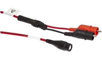 Fluke Networks - Cordon de test avec pinces crocodile pour  TS100, TS100 PRO