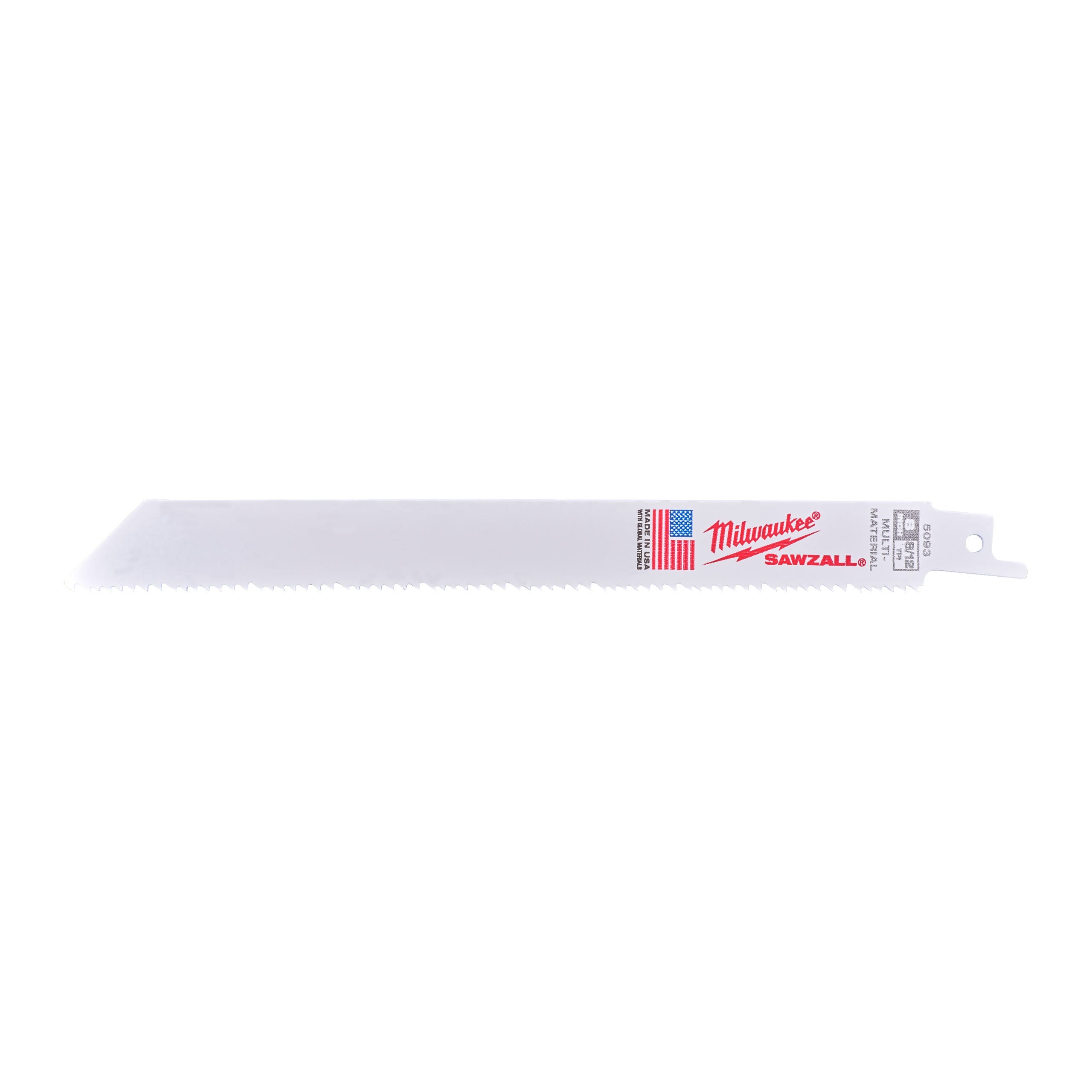 MILWAUKEE - LAMES DE SCIES SABRES UNIVERSELLE BOIS/MÉTAL/PLASTIQUE