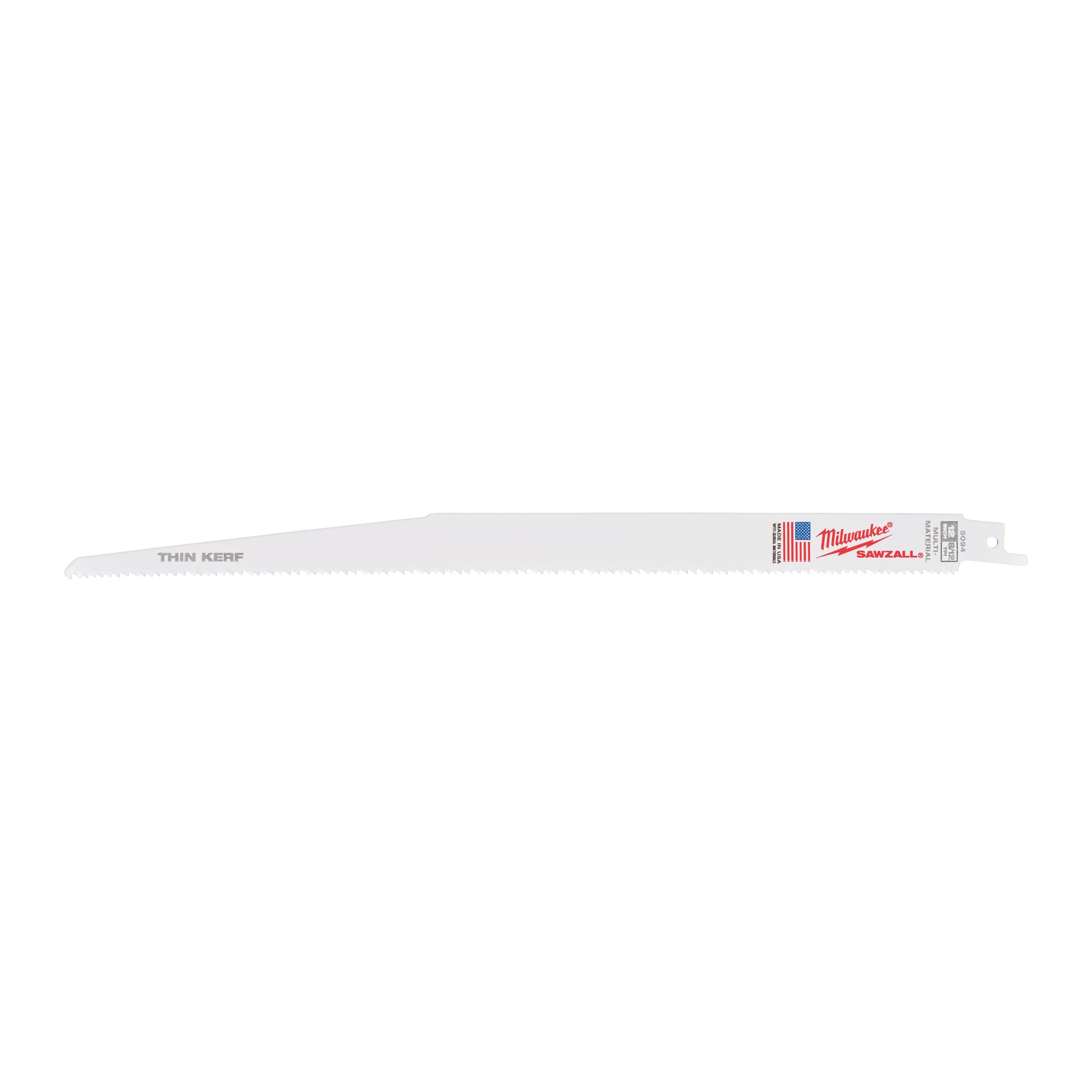 MILWAUKEE - LAMES DE SCIES SABRES UNIVERSELLE BOIS/MÉTAL/PLASTIQUE