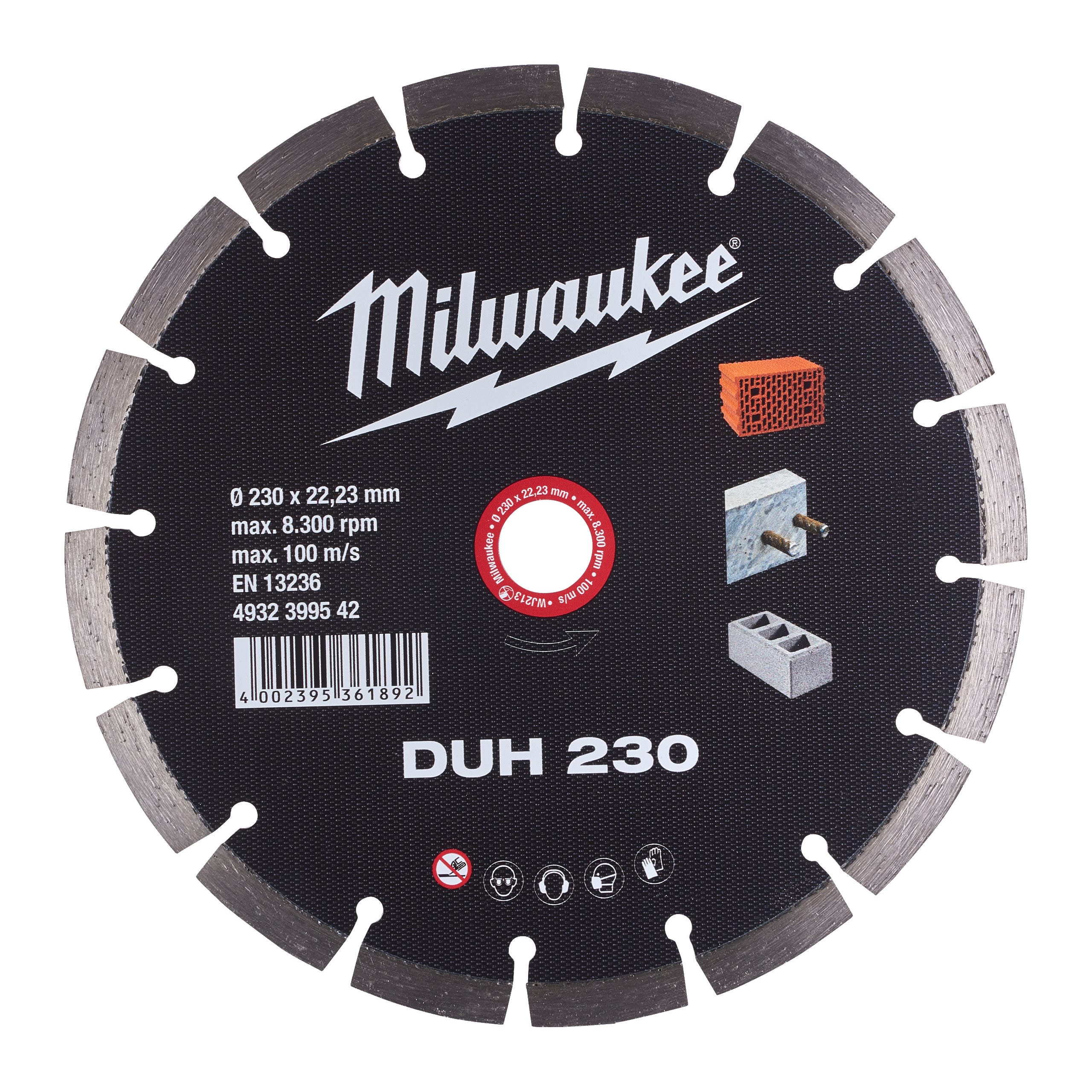 MILWAUKEE - DISQUES DIAMANT