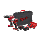 MILWAUKEE - POWERPACK 2 OUTILS 18 VOLTS M18 BPP2D-402C