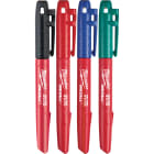 MILWAUKEE - SET DE 4 MARQUEURS