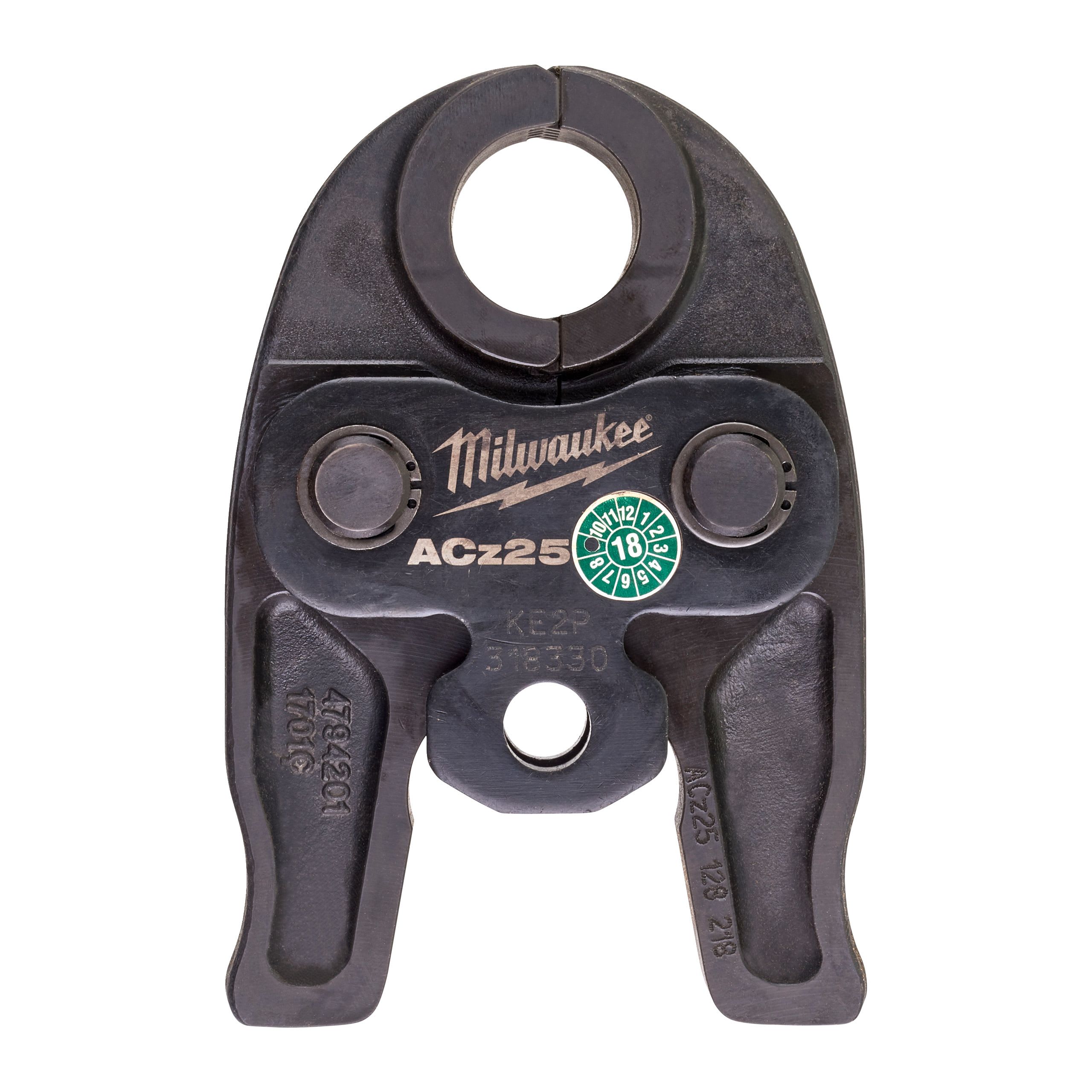 MILWAUKEE - Mâchoires Pinces A Sertir Force Logic - J12-ACZ 25